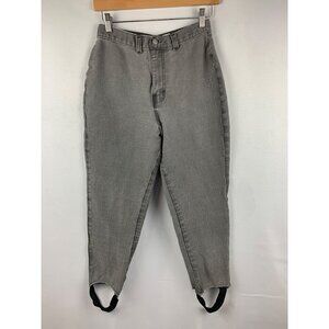 Gloria Vanderbilt Gray Stirrup Jeans Size 8